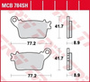 Klocki Hamulcowe TRW MCB784SH