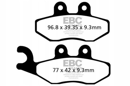 Klocki Hamulcowe EBC SFA353HH