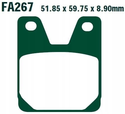 Klocki Hamulcowe EBC FA267
