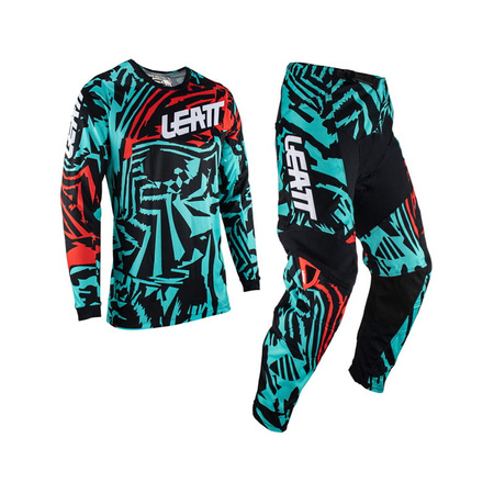 Komplet Cross LEATT 3.5 Fuel Blue Black