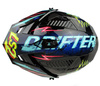 Kask Modułowy LS2 OF606 DRIFTER RAYZ czarny połysk