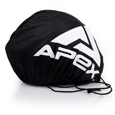 Kask Młodzieżowy Apex FI100 JNR BEE BLACK połysk