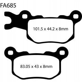 Klocki Hamulcowe EBC FA685R