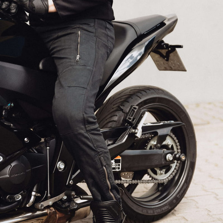 Męskie Spodnie Rebelhorn Hawk III Regular Washed Black