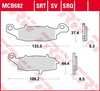 Klocki Hamulcowe TRW MCB682SV