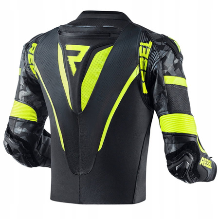 Damska Kurtka Rebelhorn Rebel Lady Black Yellow
