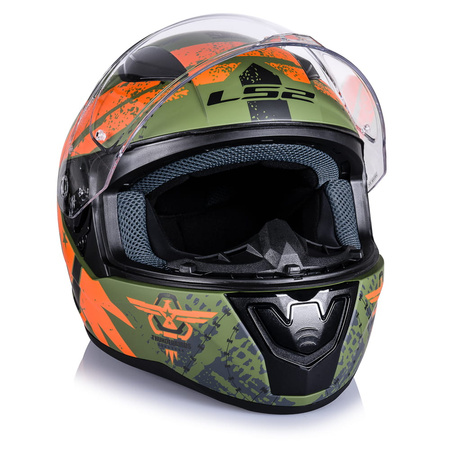 Kask Integralny LS2 FF353 Rapid II Thunder Birds Matt Oragne