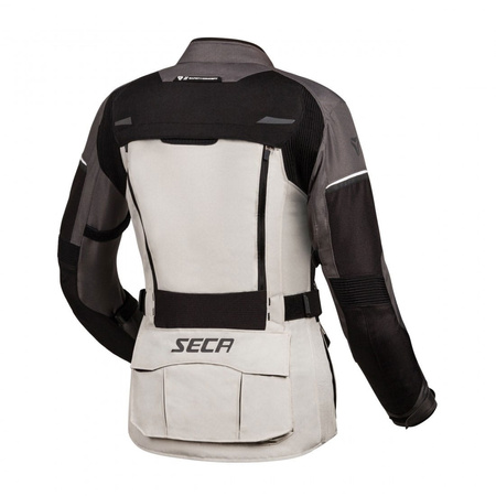 Kurtka Tekstylna Damska SECA DISCOVERY GREY czarny szary