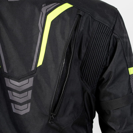 Kurtka Męska Ozone Tour III Black Anthracite Fluo