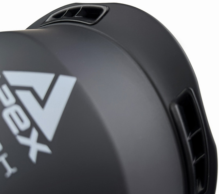 Kask Młodzieżowy Apex FI100 JNR SOLID MATT czarny matowy
