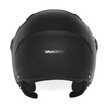 Kask Dziecięcy Otwarty NOX JUNIOR N710 BLACK MATT