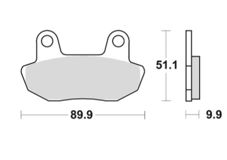 Klocki Hamulcowe TRW MCB537