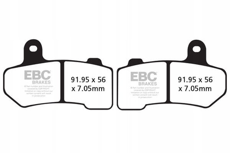 Klocki Hamulcowe EBC FA409V