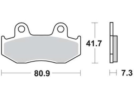 Klocki Hamulcowe TRW MCB534