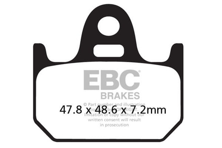 Klocki Hamulcowe EBC FA162