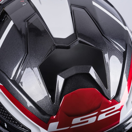 Kask Szczękowy LS2 FF901 Advant X Spectrum Black Red