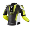 Kurtka Motocyklowa Męska SHIMA STR 2.0 WHITE FLUO