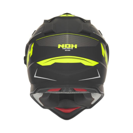 Kask Off-roadowy Motocyklowy NOX DUOSPORT N312 BLACK YELLOW