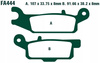 Klocki Hamulcowe EBC FA444R