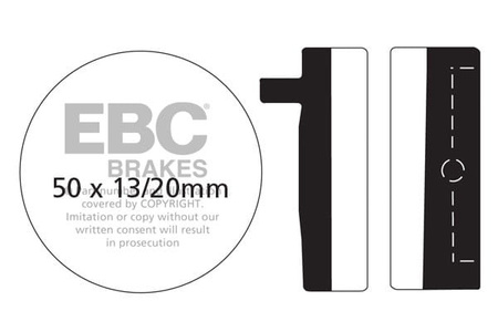 Klocki Hamulcowe EBC FA012