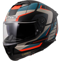 Kask Integralny LS2 FF808 Stream II Road Matt Black Blue