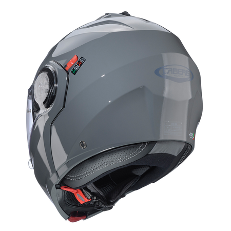 Kask Szczękowy Motocyklowy CABERG FLIP-UP DUKE EVO SOLID GREY