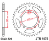 Zębatka Tylna JT JTR1076.48