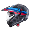 Kask Szczękowy Motocyklowy CABERG FLIP-UP TOURMAX X SARABE GREY BLUE RED