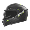 Kask Szczękowy Motocyklowy NOX N968 ULTRA BLACK YELLOW MATT