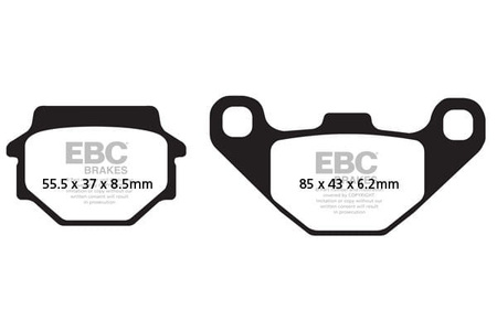 Klocki Hamulcowe EBC FA067/2