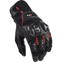 Rękawice Męskie Motocyklowe LS2 SPARK 2 BLACK RED