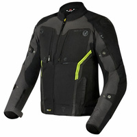 Męska Kurtka Rebelhorn Borg Black Dark Grey Fluo