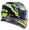 Kask integralny LS2 FF800 STORM II CYBORG H-V YELL GREY