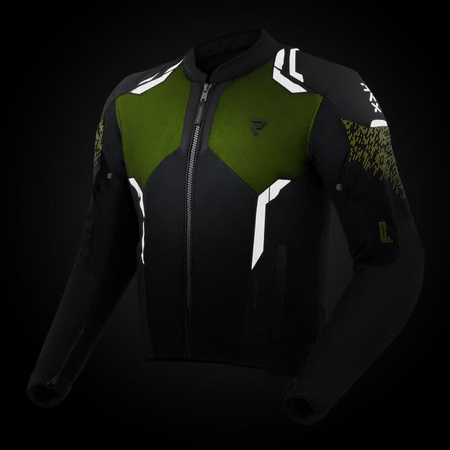 Kurtka Tekstylna Motocyklowa REBELHORN JAX Black/Fluo