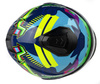 Kask Szczękowy LS2 FF908 STROBE II SVENT BLUE GREEN