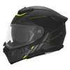 Kask Szczękowy Motocyklowy NOX FLIP-UP N967 SYNCHRO BLACK YELLOW GREY