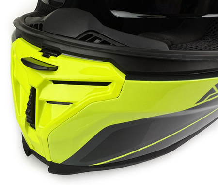 Kask Integralny Apex FI200 MADRID GREY/YELLOW
