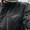 Męska Kurtka Motocyklowa Ozone Sahara Black