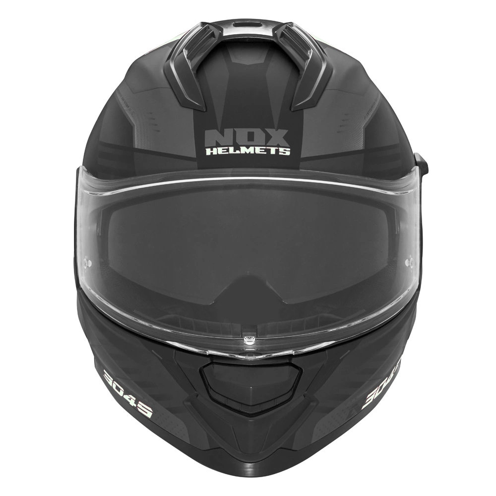 Kask integralny motocyklowy NOX N304 CARVER Czarno-biały