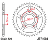 Zębatka Tylna JT JTR604.36