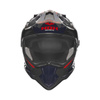 Kask Off-roadowy Motocyklowy NOX DUOSPORT N312 BLACK BLUE RED