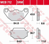 Klocki Hamulcowe TRW MCB712