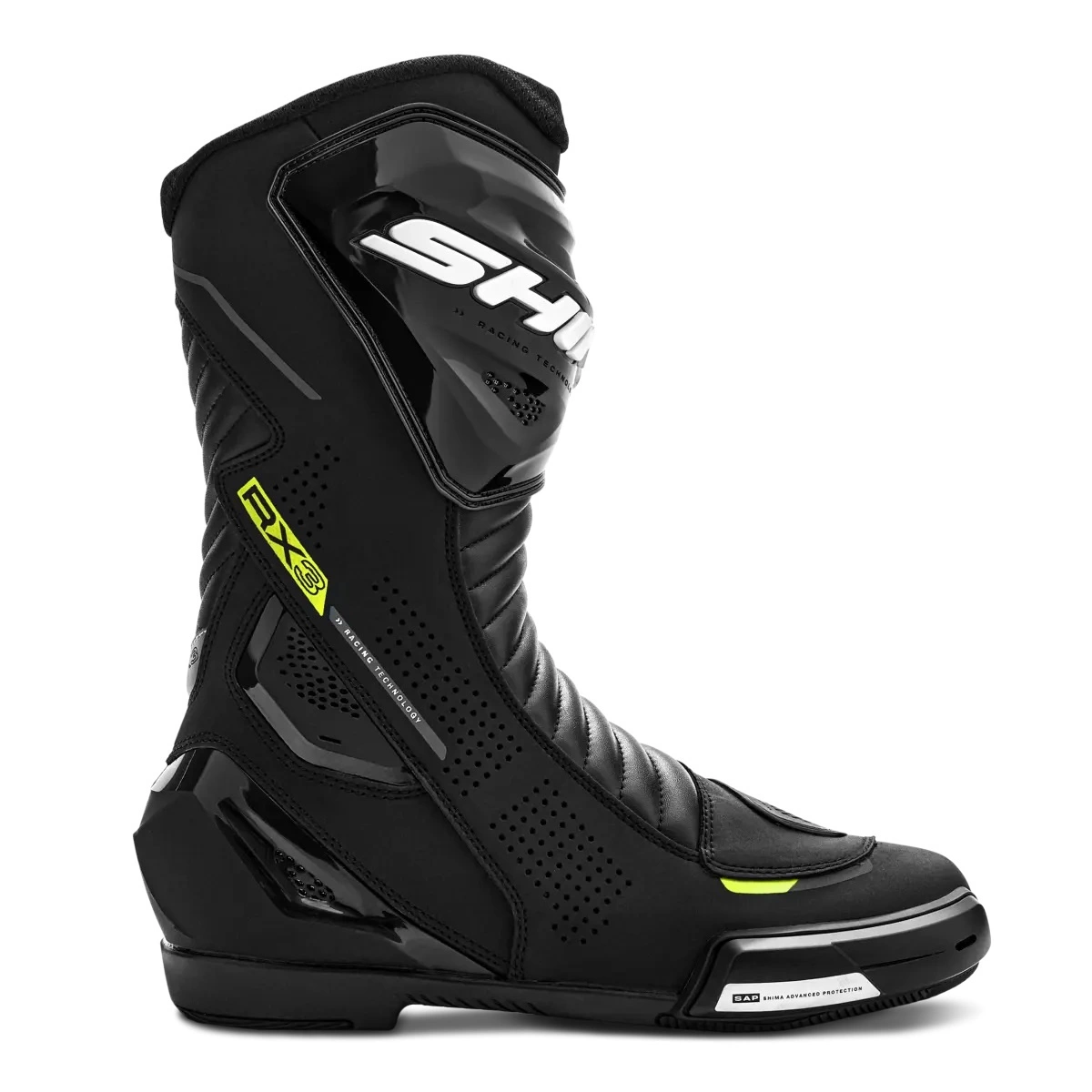 Buty Motocyklowe SHIMA RX-3 Czarne Żółte