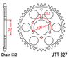 Zębatka Tylna JT JTR827.48