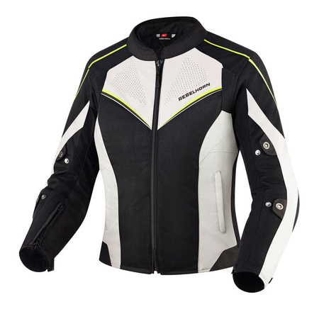 Damska Kurtka Rebelhorn Hiflow IV Lady Black Silver Fluo