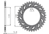 Zębatka Tylna Sunstar SUNR1-3471-41