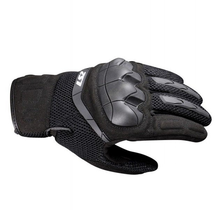 Rękawice Męskie Motocyklowe LS2 KUBRA BLACK