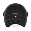 Kask Otwarty Motocyklowy NOX NP105 HERITAGE LEATHER BLACK MATT