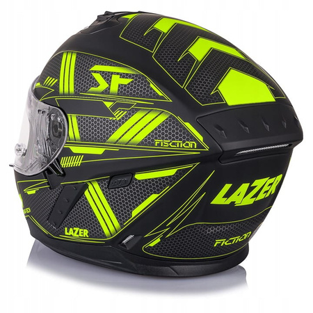Kask Integralny Lazer Rafale Evo Roadtech Black Yellow