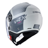 Kask Otwarty Motocyklowy CABERG RIVIERA V4X ALPHA GREY ANTHRACITE MATT